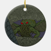 Cthulhu Keramik Ornament (Hinten)