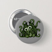 Cthulhu Knopf Button (Vorne & Hinten)