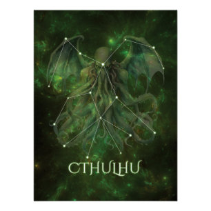 Cthulhu-Konstellation Poster
