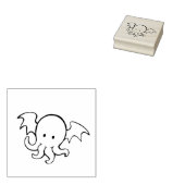 Cthulhu-Krake Gummistempel (Stempel)