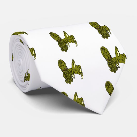 Cthulhu Krawatte (Gerollt)