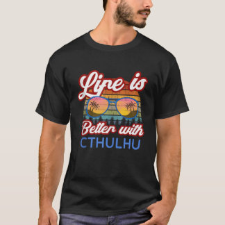 Cthulhu Lazy Haloween Kostüm Easy Cthulhu Cosplay T-Shirt