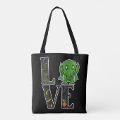 Cthulhu LIEBE Tasche (Rückseite)