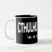 Cthulhu Lieben Sie Zweifarbige Tasse (Links)