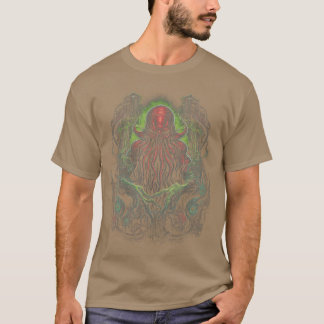 Cthulhu Lovecraft Horror Monster Fantasy retro gif T-Shirt