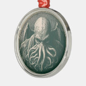 Cthulhu Lovecraft Horror Ornament Aus Metall (Links)