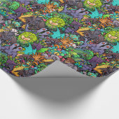 Cthulhu Lovecraft Mythos Chibi Bestiary Geschenkpapier (Ecke)