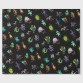 Cthulhu Lovecraft Mythos Chibi Bestiary II Geschenkpapier (Flach)