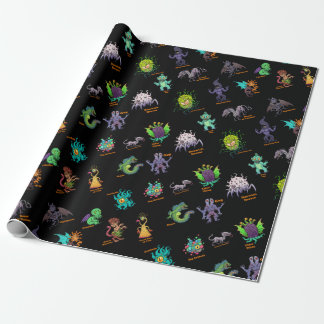 Cthulhu Lovecraft Mythos Chibi Bestiary II Geschenkpapier