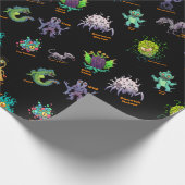 Cthulhu Lovecraft Mythos Chibi Bestiary II Geschenkpapier (Ecke)