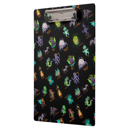 Cthulhu Lovecraft Mythos Chibi Bestiary Klemmbrett (Links)