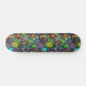 Cthulhu Lovecraft Mythos Chibi Bestiary Skateboard (Horizontal)
