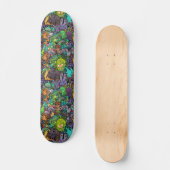 Cthulhu Lovecraft Mythos Chibi Bestiary Skateboard (Vorderseite)