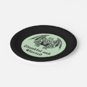 Cthulhu Lovecraft Pappteller (Schrägansicht)