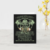 Cthulhu M Karte (Gelbe Blume)