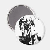 Cthulhu Magnet (Vorderseite/Rückseite)