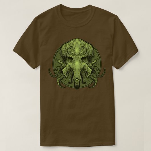 Cthulhu Medallion T-Shirt (Design vorne)