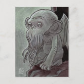 Cthulhu Monkey Postkarten (Vorderseite)