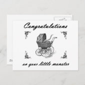 Cthulhu-Monster Postkarte (Vorne/Hinten)