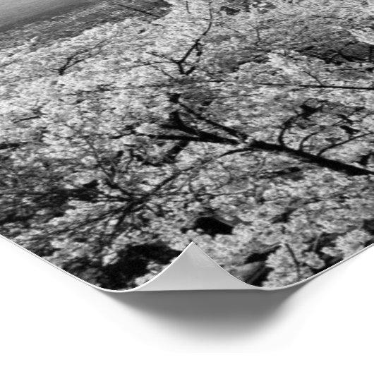 Cthulhu Mounts Fuji Poster (Ecke)