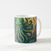 Cthulhu Mystical Symbolism Kaffeetasse (VorderseiteRechts)