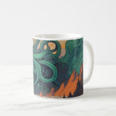 Cthulhu Mystical Symbolism Kaffeetasse (VorderseiteRechts)