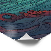 Cthulhu Mystical Symbolism Poster (Ecke)