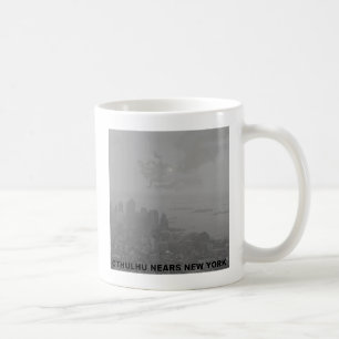 Cthulhu nähert sich New York Kaffeetasse