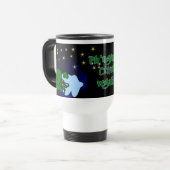 Cthulhu Naptime - wiederverwendbare Reise-Tasse Reisebecher (Vorderseite Links)