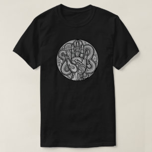 CTHULHU NECRONOMICON HAND DES WASSERS SYMBOL T-Shirt