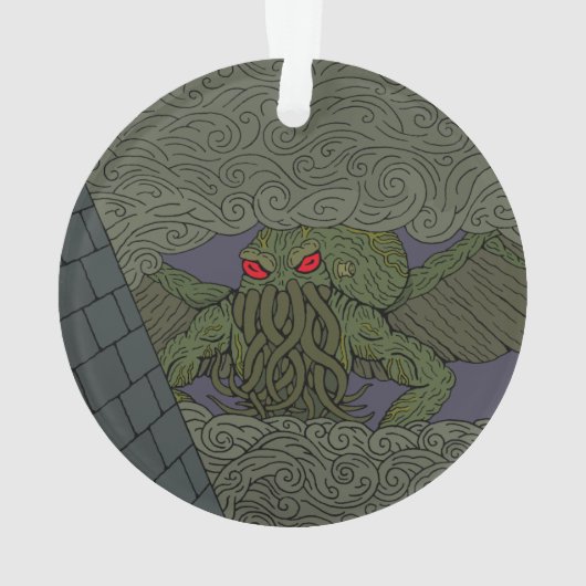 Cthulhu Ornament (Rückseite)