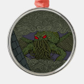 Cthulhu Ornament Aus Metall (Vorne)