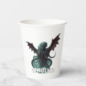 Cthulhu Pappbecher (Vorderseite)