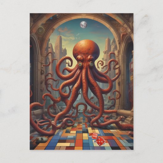 Cthulhu Paradise Lost Postkarte (Vorderseite)