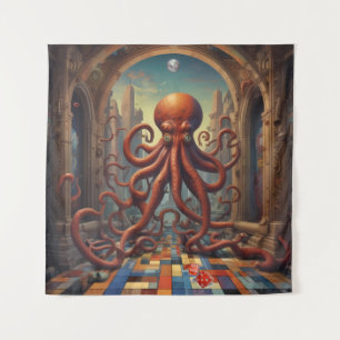 Cthulhu Paradise Lost Wandteppich