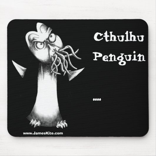 Cthulhu Pinguin: …. Mousepad (Vorne)