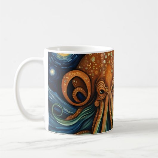 Cthulhu Post-Impressionismus Kaffeetasse (Links)