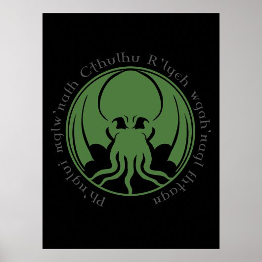 Cthulhu Poster (Vorne)