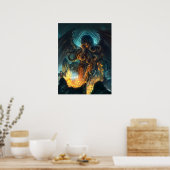Cthulhu-Poster von Lovecraft Poster (Küche)