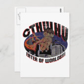 Cthulhu Postkarte (Vorne/Hinten)