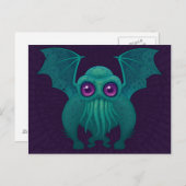 Cthulhu Postkarte (Vorne/Hinten)