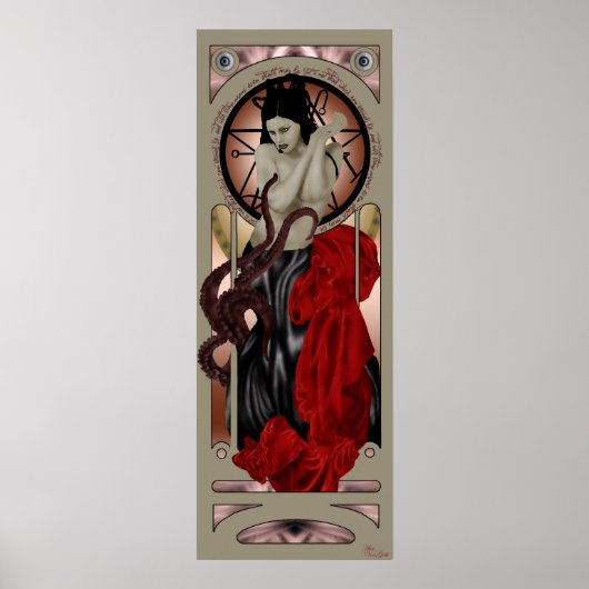 Cthulhu Priestess Poster (Vorne)