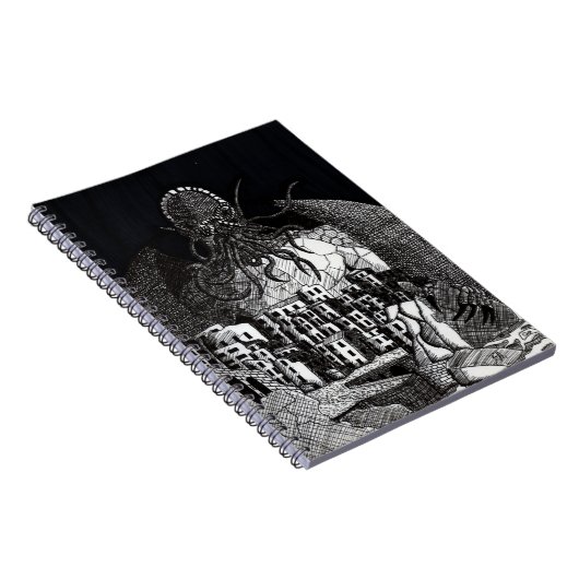 Cthulhu Rises Notizblock (Rechte Seite)