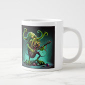 Cthulhu Rock 'n Roll Jumbo Tasse (Rechts)