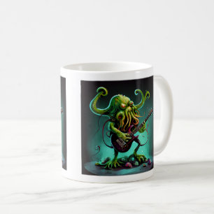 Cthulhu Rock 'n Roll Klassischer Becher, 325 ml Kaffeetasse