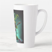 Cthulhu Rock 'n Roll Latte Tasse (Rechts)