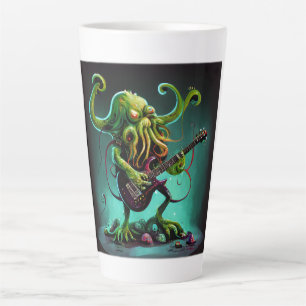 Cthulhu Rock 'n Roll Latte-Tasse Milchtasse