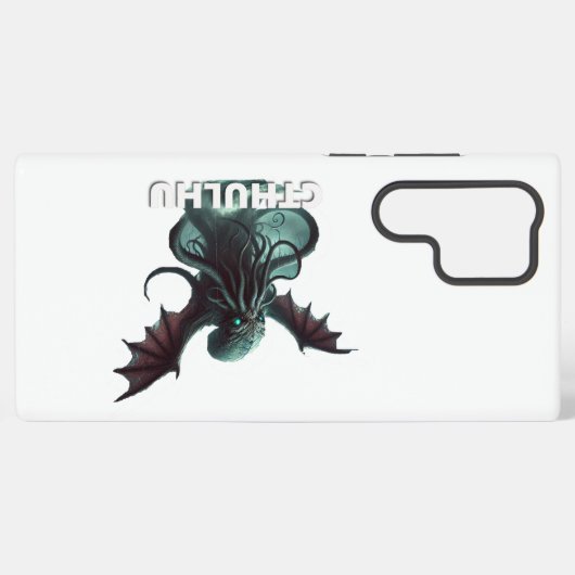 Cthulhu Samsung Galaxy Hülle (Rückseite (Horizontal))