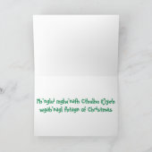 Cthulhu Sankt Feiertagskarte (Innenseite)