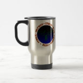 Cthulhu Schlaf - wiederverwendbare Reise-Tasse Reisebecher (Links)